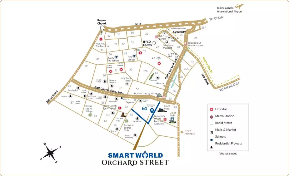 Smart W‏orld Orchard Street Sector 61